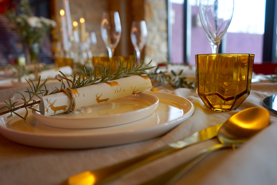 Ma table de Noël en or d'esprit baroque – DecouvrirDesign